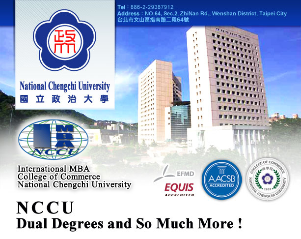 National Chengchi University,國立政治大學,NCCU
            Dual Degrees and So Much More !,