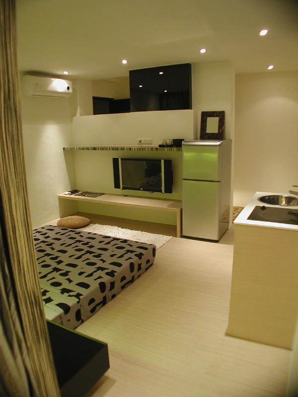 Teaching English and Living in Taiwan Apartments for One Person, Elegantly designed studios with kitchen and bathroom near MRT, NTU, NTUST, NTNU, NCCU, NTUE, TMU, PCCU image