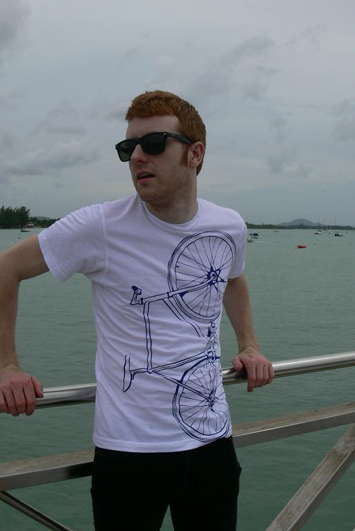 Teaching English and Living in Taiwan, Red haired, blue eyed American image